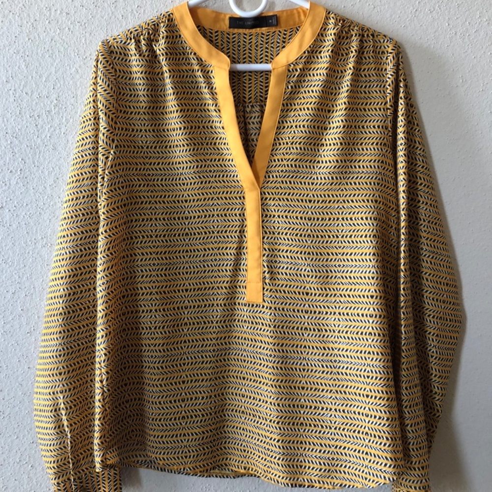 Women's The Limited Gold Blouse